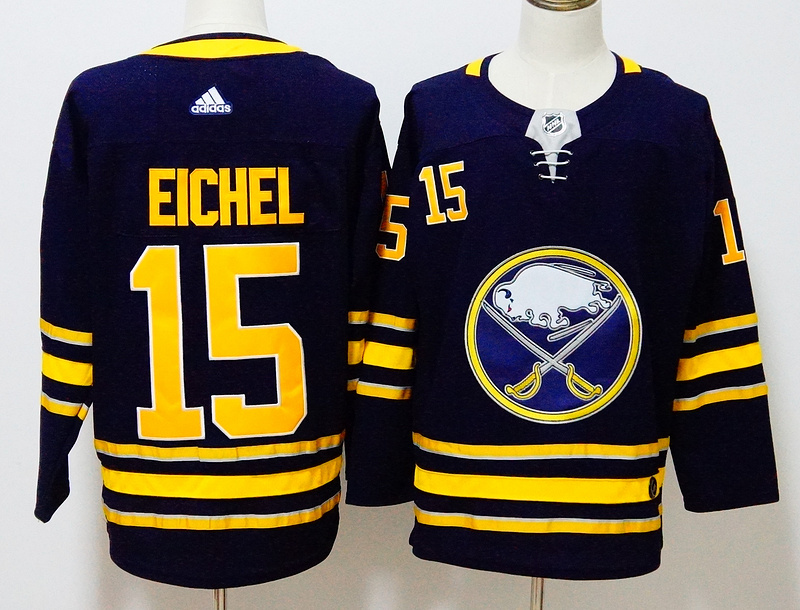 Men's Buffalo Sabres Jack eichel #15 Navy Jersey